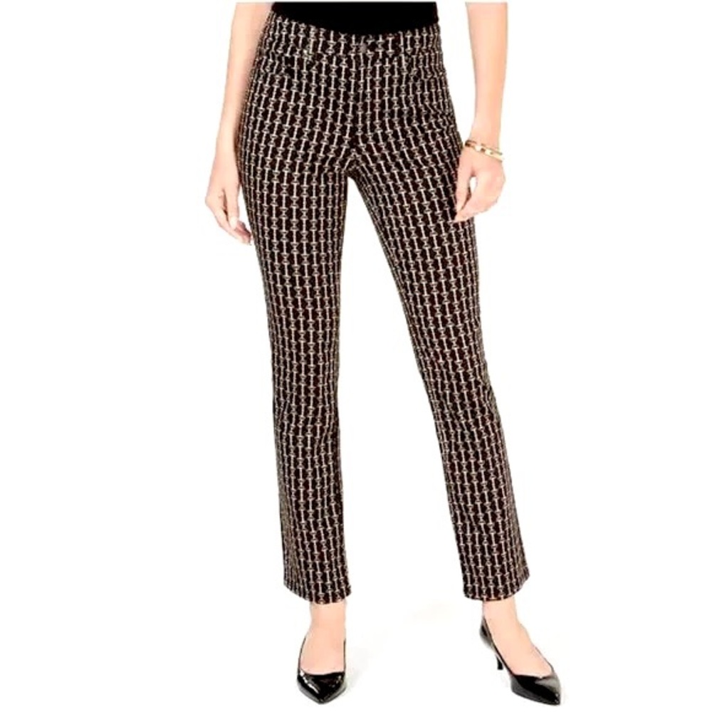 Lexington Print High Rise Jeans